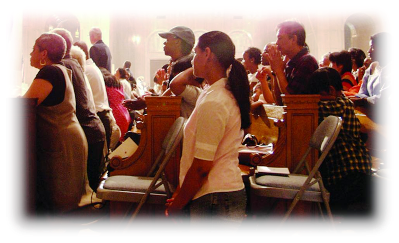 Church strengthened through prayer and faith in God